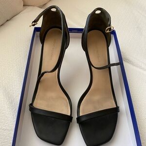 Stuart Weitzman Amelina 75mm Sandal sz 9 39.5